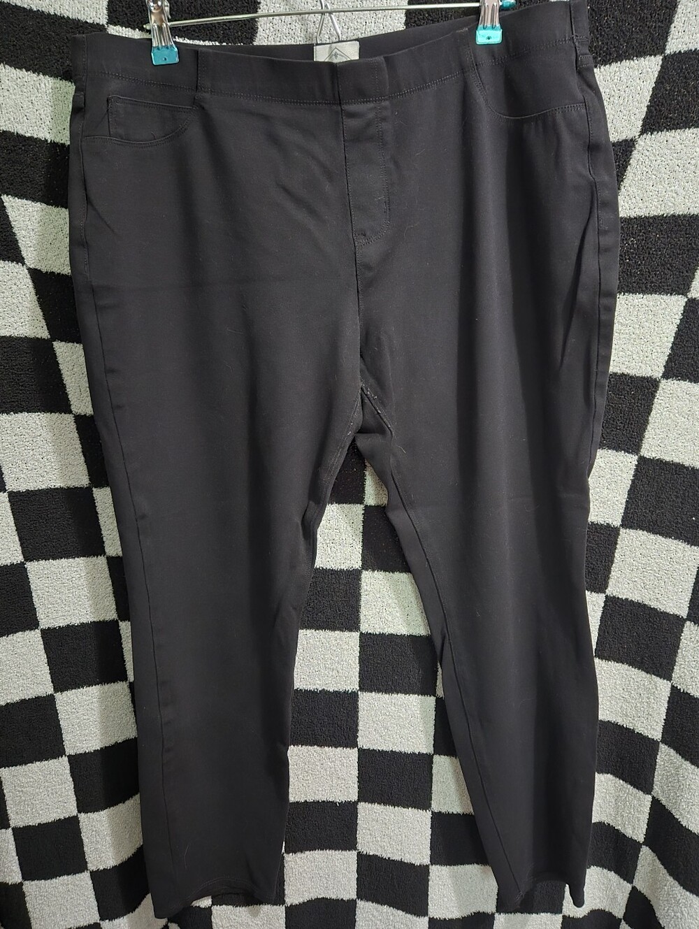St. John's Bay Women's Black Leggings Size Xl
